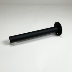 De buissteun RVS-INOX zwart van Metaalstore heeft een lengte van 30 cm en kunt u zowel binnen als buiten toepassen.