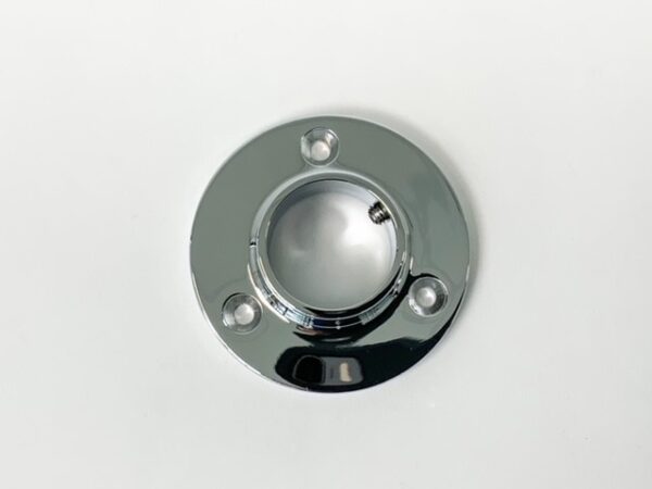 Garderobestang voor flens half open in chroom Ø25.4 mm - Afbeelding 4