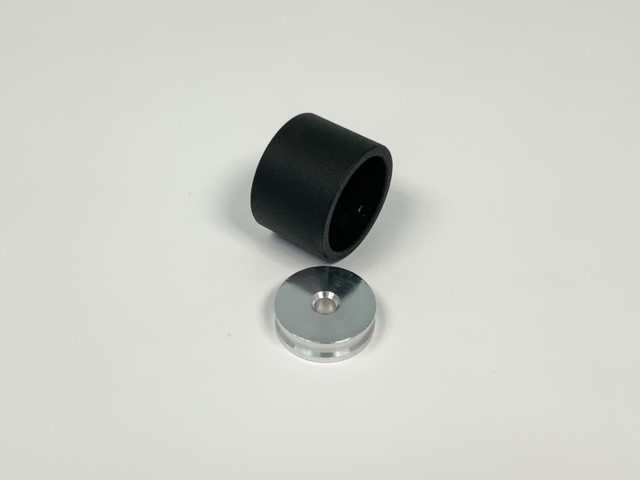 Garderobestang zwart blind - Afbeelding 2