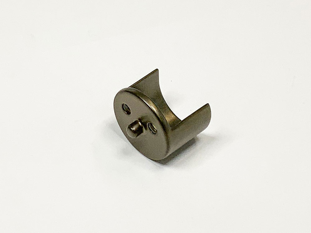 Garderobestang voor flens half open brons Ø25.4 mm - Afbeelding 2
