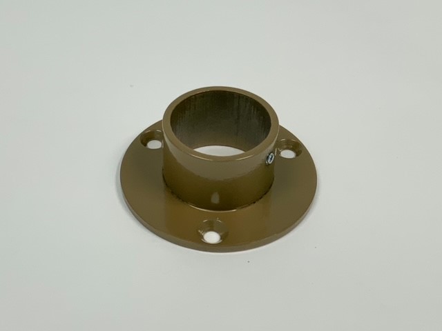 Flens-rozet in RAL 1036 goud