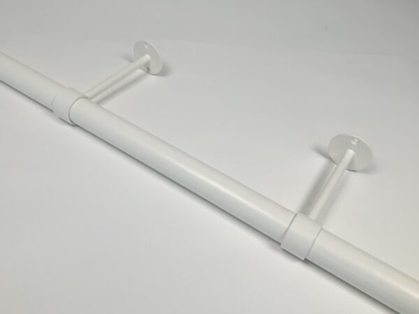 Garderobestang in wit blind - Afbeelding 5