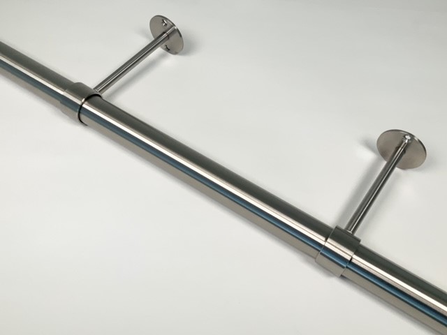 Verlengde buissteun RVS-INOX 304